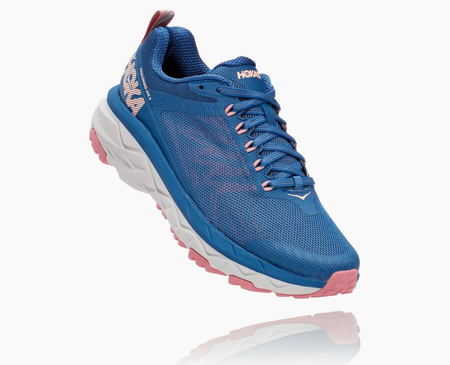 Hoka One One Trailove Tenisky Damske Modre - Challenger ATR 5 - 01537-JOXP